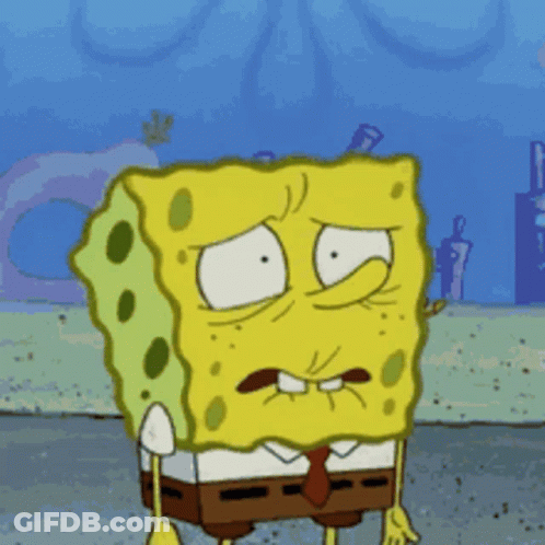 SpongeBob SquarePants Making Funny Face GIF