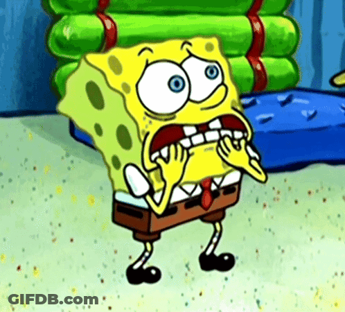 SpongeBob SquarePants Mouth Open GIF