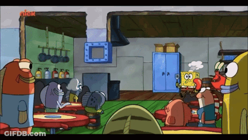 SpongeBob SquarePants Nick Logo GIF