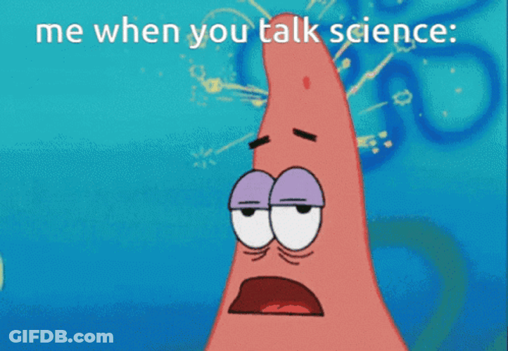 Spongebob Squarepants Patrick Star Drooling Science Meme GIF