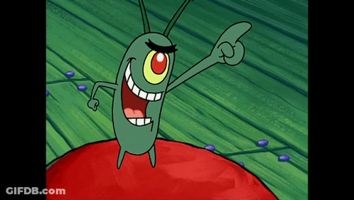 SpongeBob SquarePants Pointing GIF