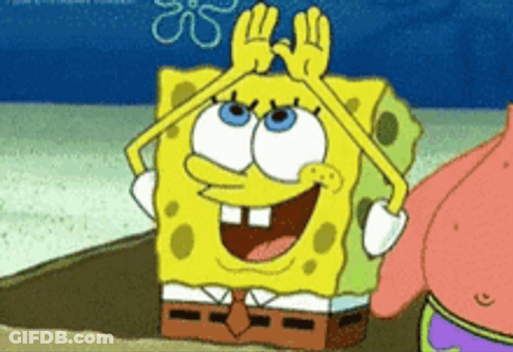 Spongebob Squarepants Rainbow Banned GIF