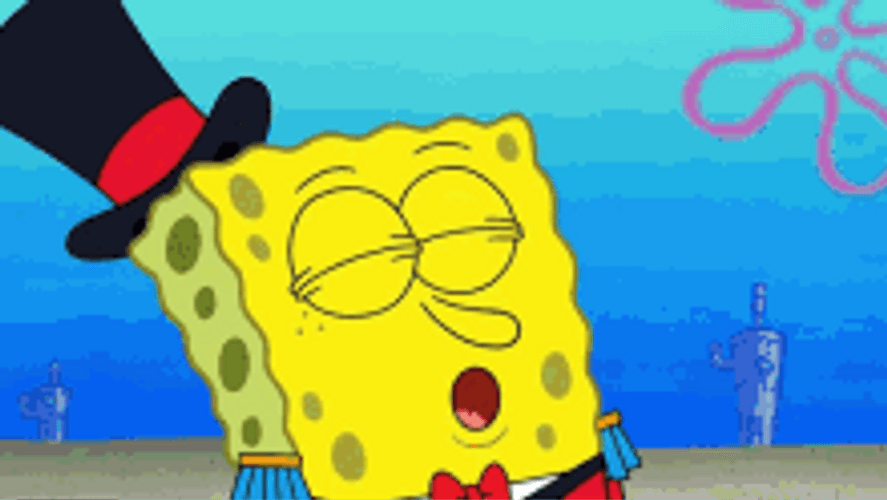 SpongeBob SquarePants Sad Talking While Crying GIF