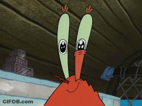 SpongeBob SquarePants Smiling GIF