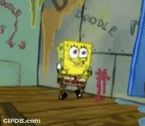 SpongeBob SquarePants Standing GIF