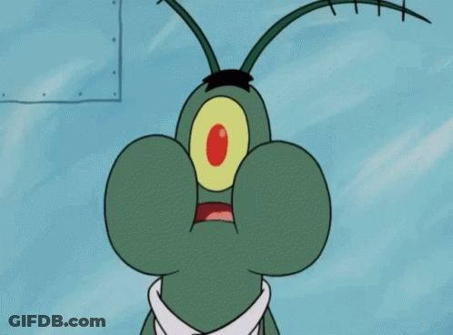 SpongeBob SquarePants Video Game On Black Screen GIF