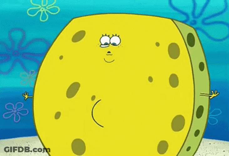 Spongebob Squarepants Water Pumping Heart GIF