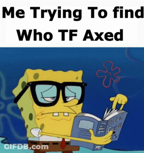 Spongebob Squarepants Who Tf Axed Meme GIF
