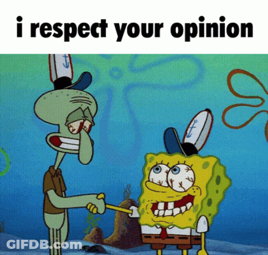 Spongebob Squidward Bestfriends Respect GIF