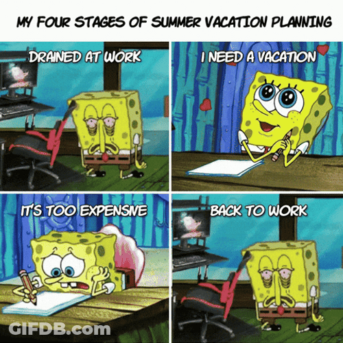 SpongeBob Staged Reactions GIF