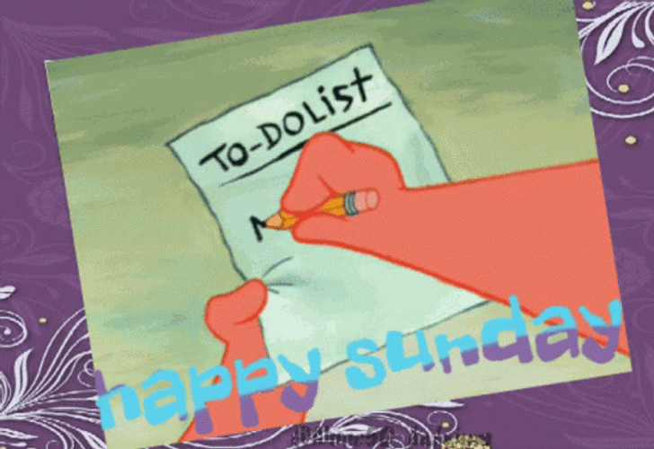Spongebob Sunday Nothing To Do GIF