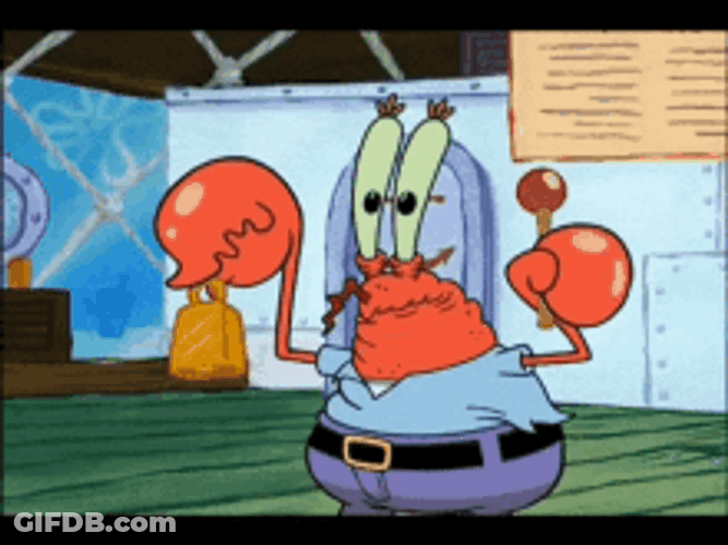 Spongebob Tired Mr Krabs Lost Track GIF