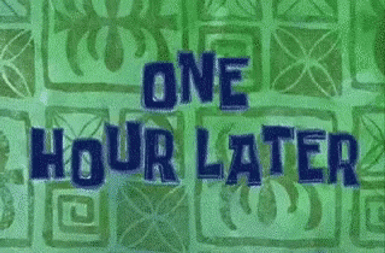 Spongebob Waiting Hours Later GIF