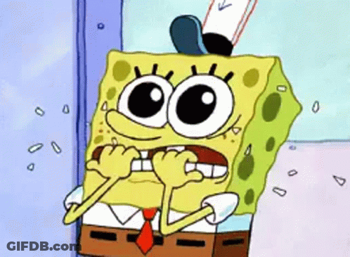 Spongebob Wearing Hat And Tie GIF