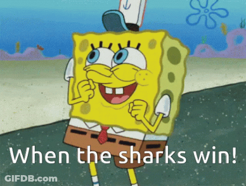 SpongeBob When The Sharks Win GIF