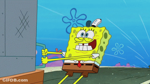 SpongeBob With Huge Mouth GIF
