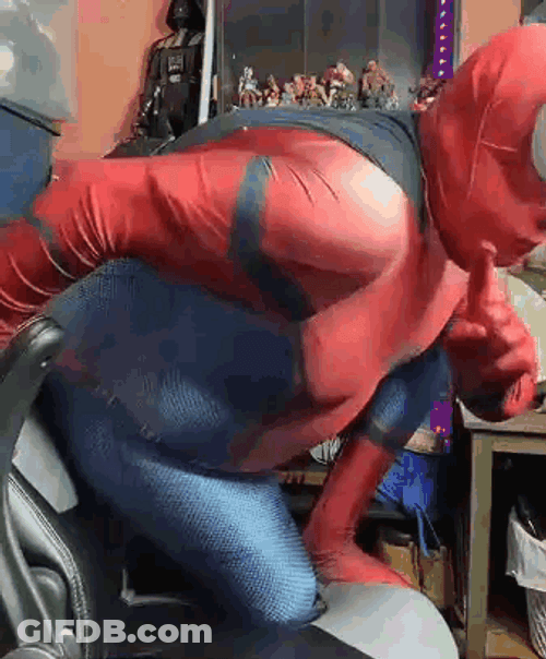 Spooderman Spider Man Meme GIF