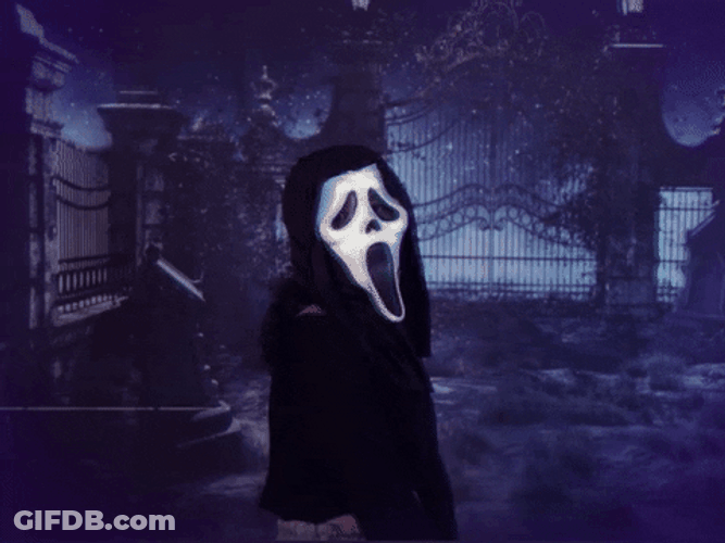 Spooky Dance Ghostface GIF