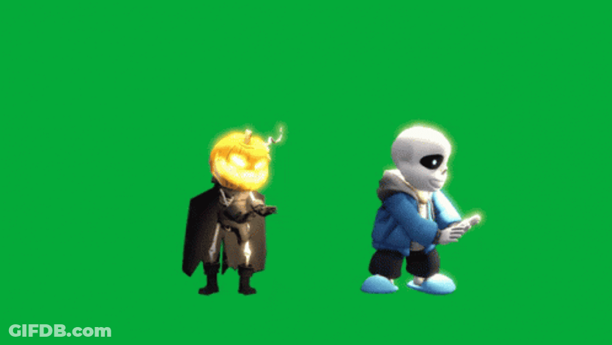 Spooky Dance Glitchtale! Sans GIF