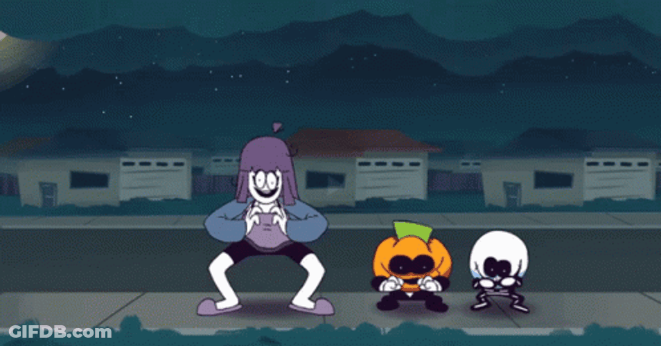 Spooky Dance Lila Spooky Month GIF