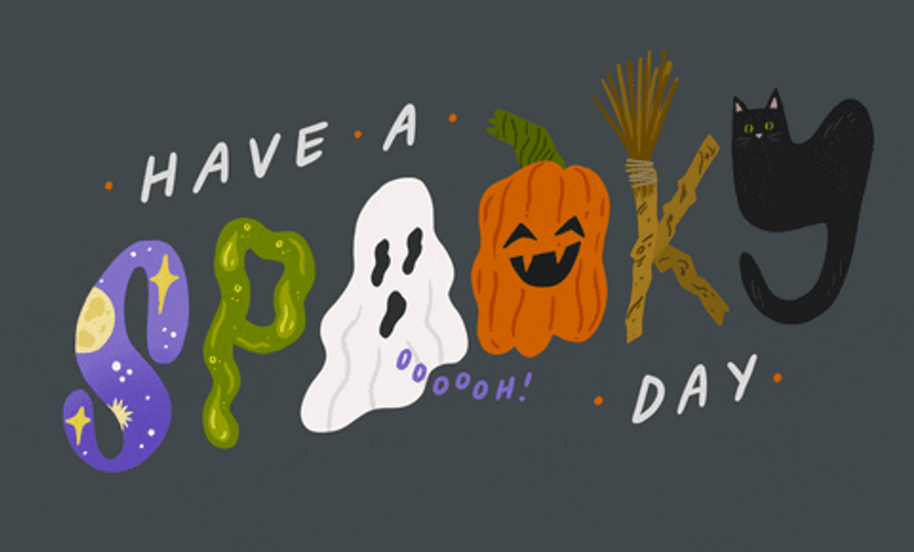 Spooky Day Cute Halloween GIF