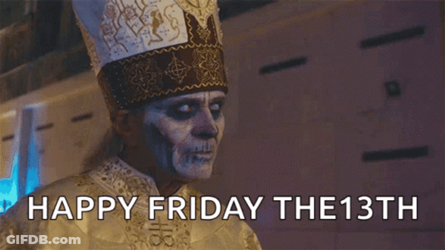 Spooky Friday Ghost Papa Nihil GIF