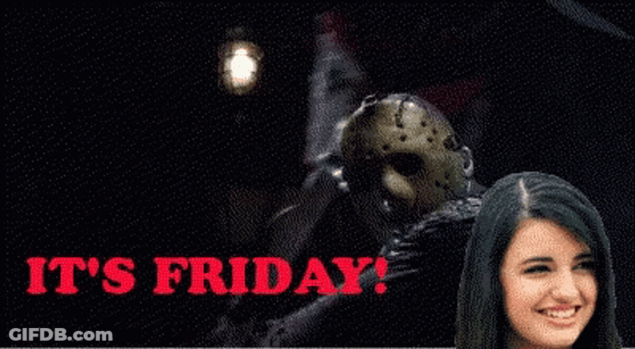 Spooky Friday Jason Voorhees Hitting Woman GIF