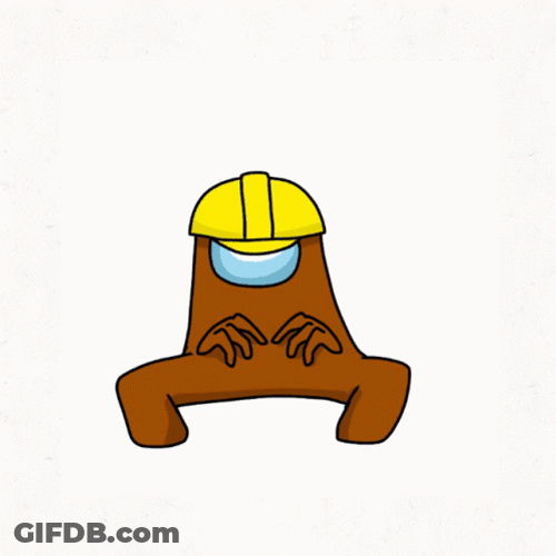 Spooky Month Dance Among Us Character GIF