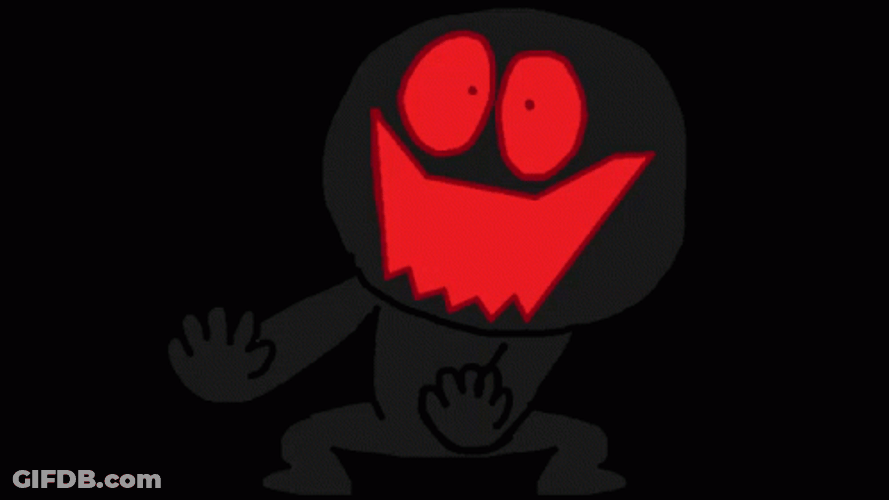 Spooky Month Dance With Ghost Face GIF