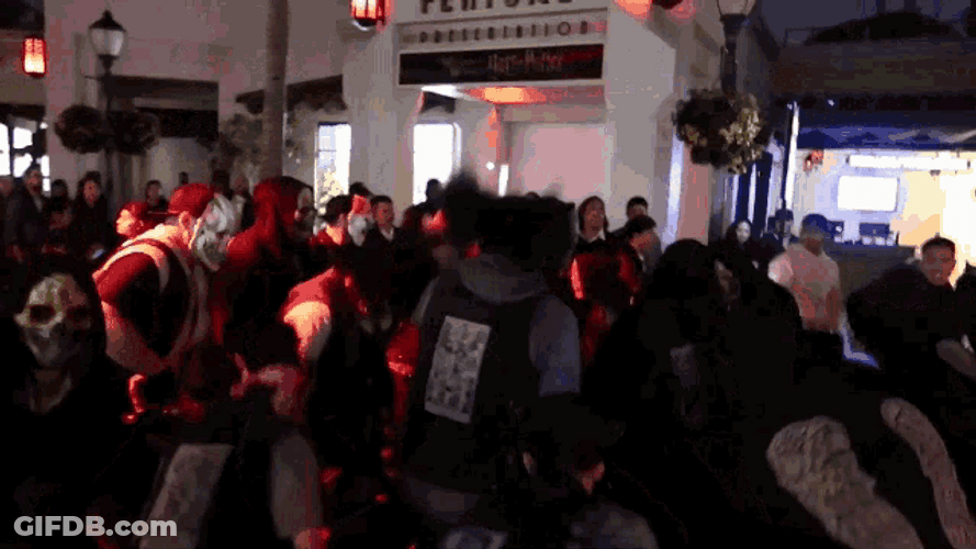 Spooky Month Halloween Dance Horror Nights GIF