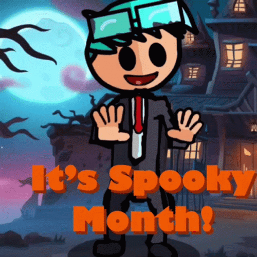 Spooky Month Halloween Dance TyTrooper BlockWorld GIF