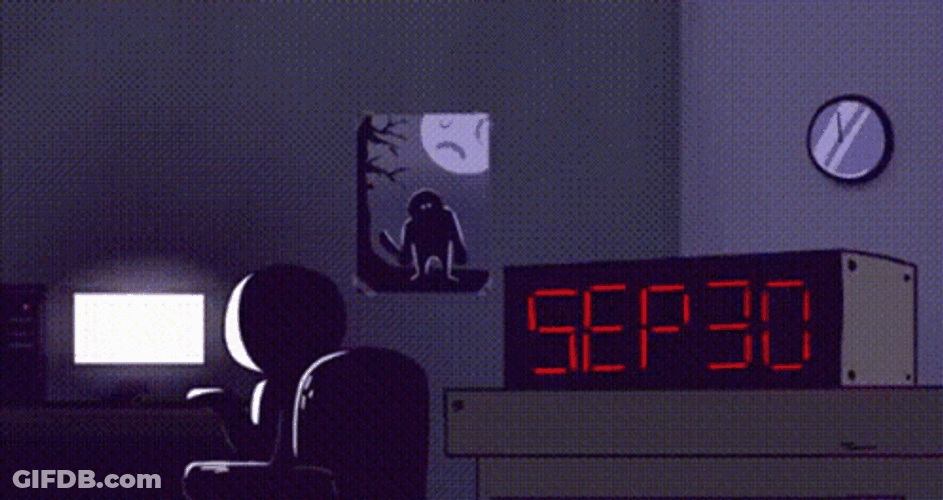 Spooky Month October 1St Creepy Dark Room GIF