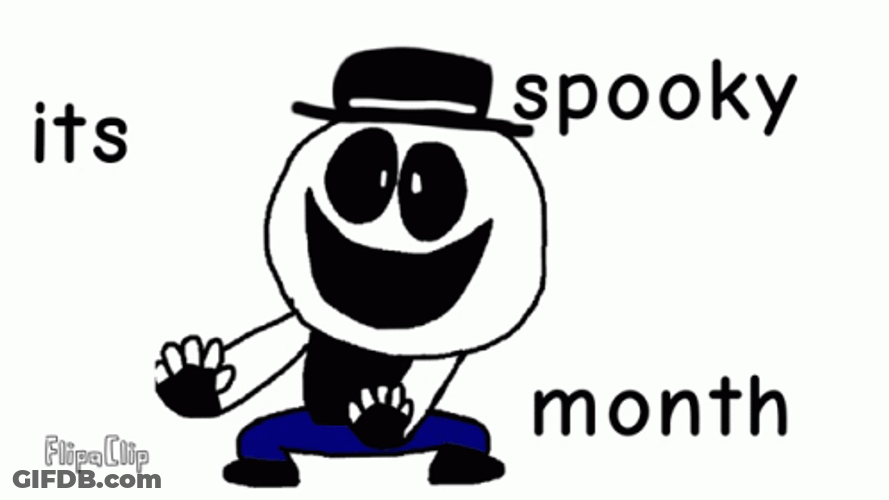 Spooky Month Skid Friday Night Funkin’ Dance GIF