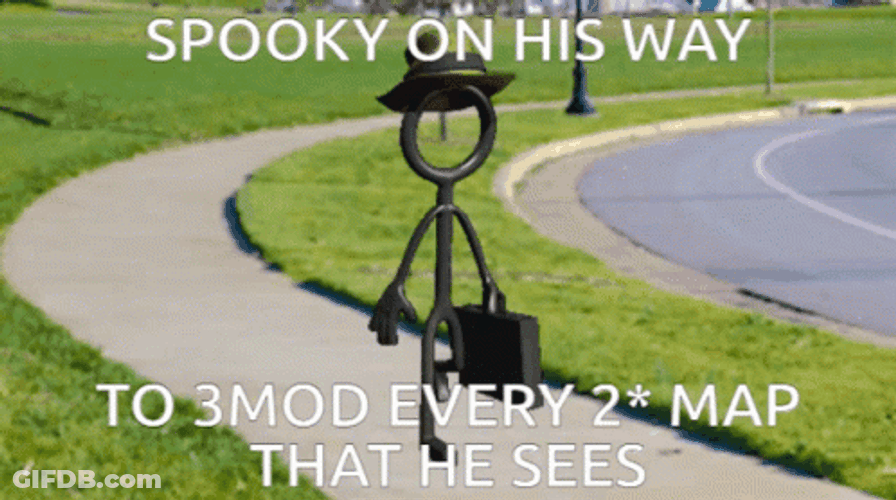 Spooky On His Way GIF