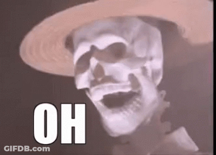 Spooky Scary Skeletons Oh Yeah GIF