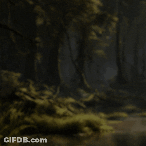 Spooky Season Alien Frog Cartoon Character GIF