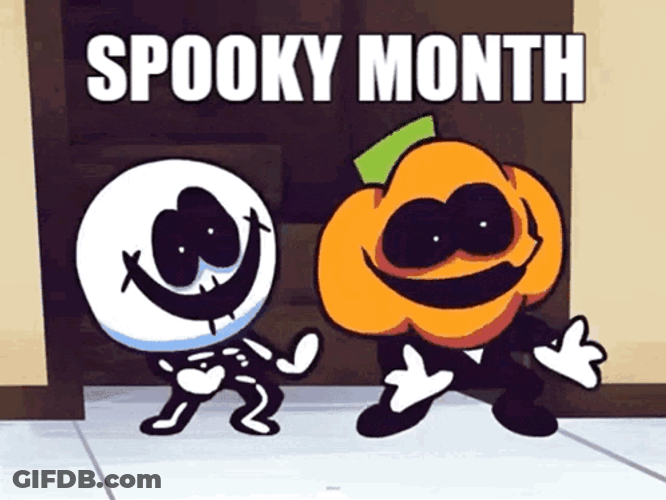 Spooky Spooky Month GIF