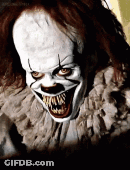 Spooky Tuesday Pennywise Laughing GIF