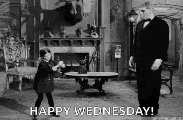 Spooky Wednesday Addams Dancing GIF