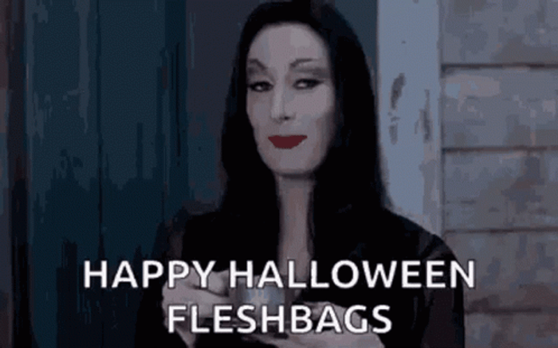 Spooky Wednesday Addams Mother GIF
