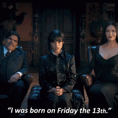 Spooky Wednesday Addams With The Family GIF