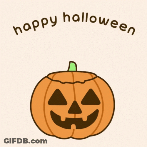 Spooky Wednesday Pumpkin GIF