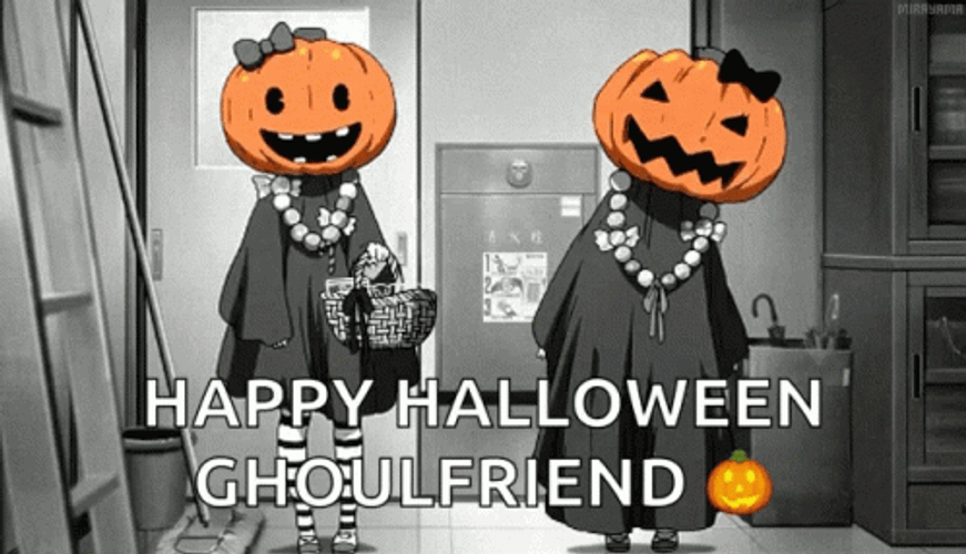 Spooky Wednesday Pumpkin GIF
