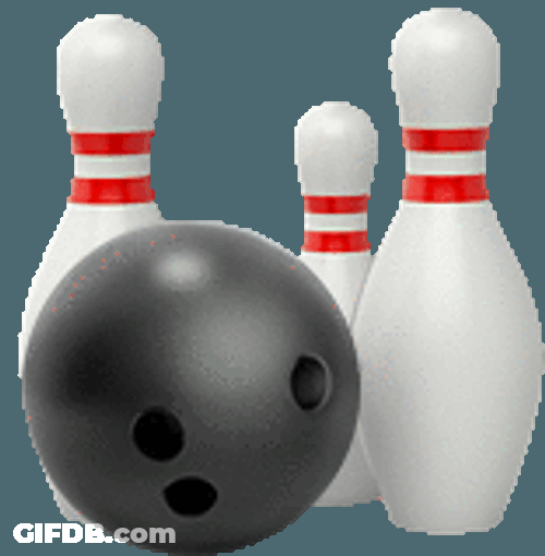Sport Emojis Bowling Sticker GIF