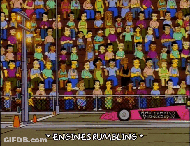 Sports Car Engine Rumbling GIF