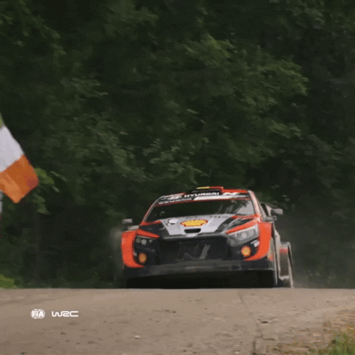 Sports Car Seeming To Be Flying GIF