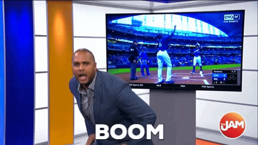 Sports Reporter Dry Hump Boom GIF
