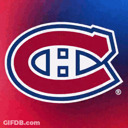 Sports Team Logo Red White Blue GIF