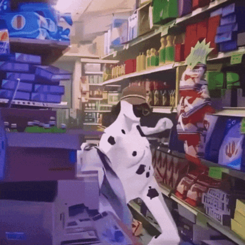 Spot Cartoon Antagonist Hilarious Dancing GIF