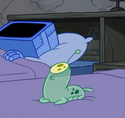 Spot Pet Amoeba Jumping SpongeBob GIF